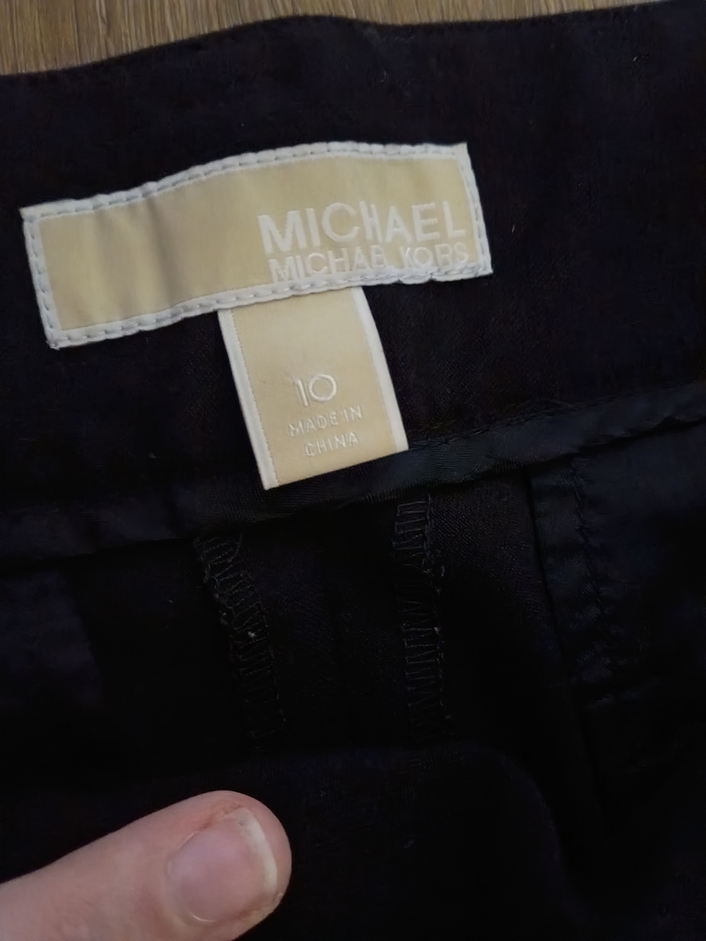Michael Kors Women's Black Dress Pants - Picture 2 of 2